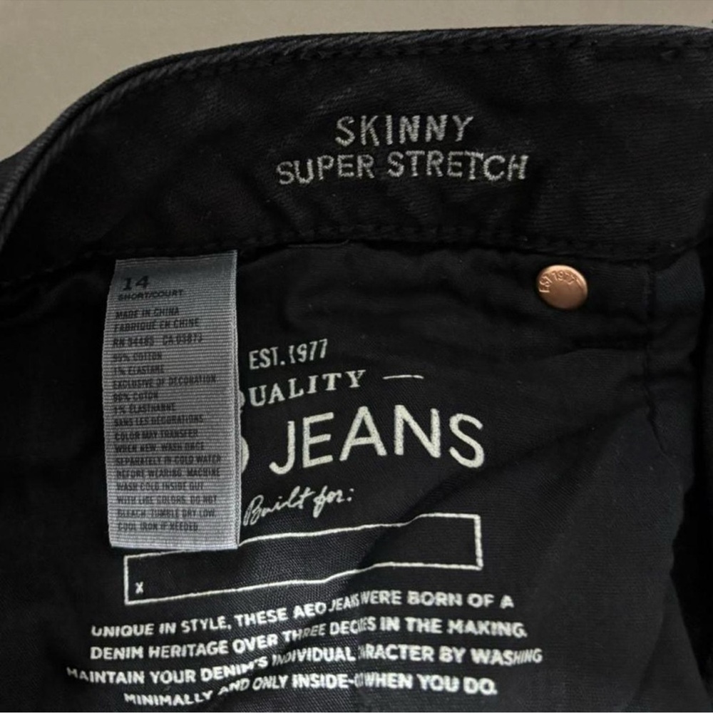 Bundle of 2 American Eagle Skinny Super Stretch Jeans - Picture 11 of 11